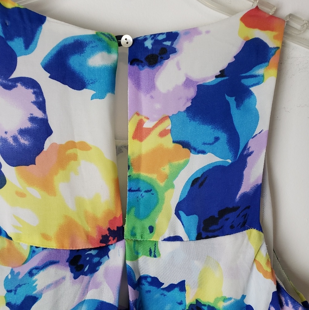 Philosophy Floral Tiered Dress Size 4 - Picture 6 of 8